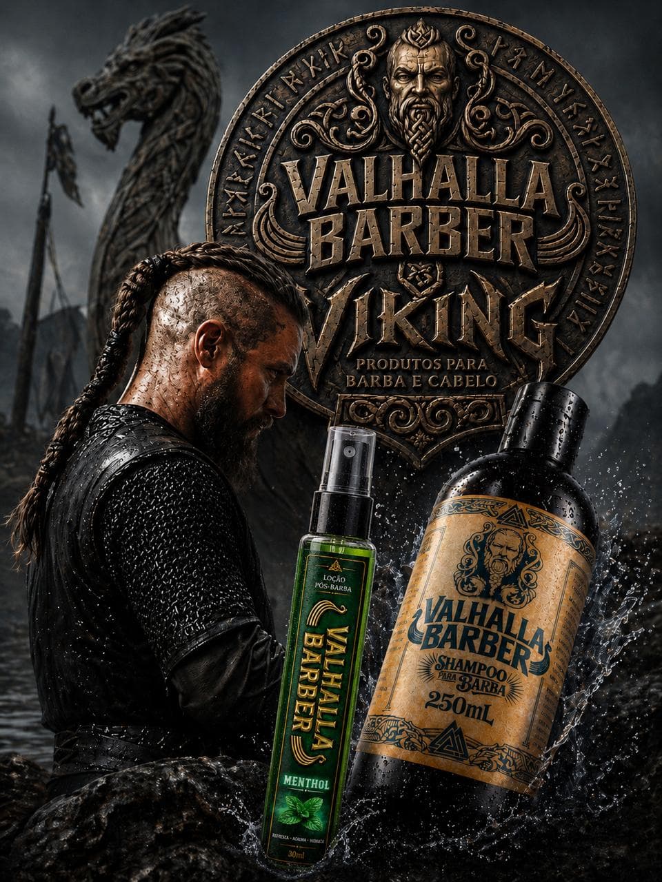 Produtos de Barba Valhalla Barber